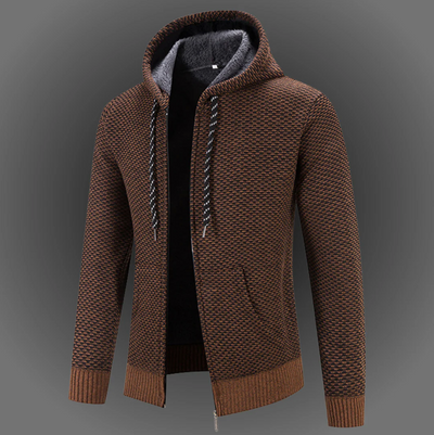 Nordischer WarmTech Hoodie Grau - Lars