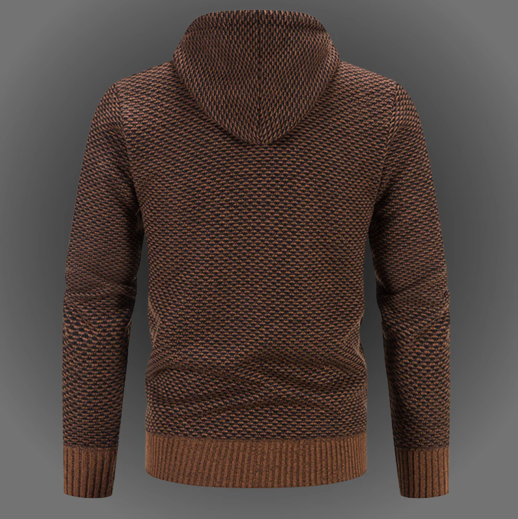 Nordischer WarmTech Hoodie Grau - Lars