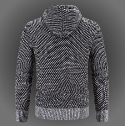 Nordischer WarmTech Hoodie Grau - Lars