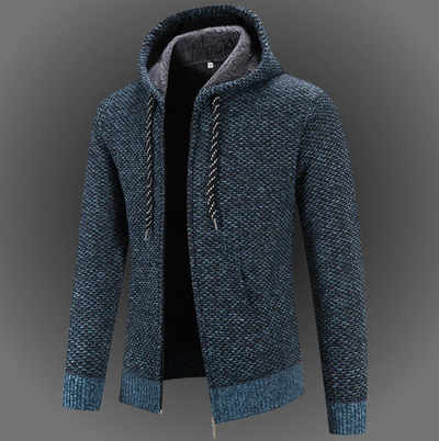 Nordischer WarmTech Hoodie Grau - Lars