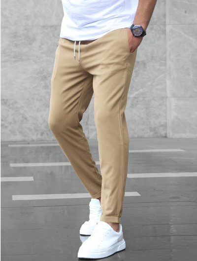 Slim-Fit Stretch Freizeithose für Herren