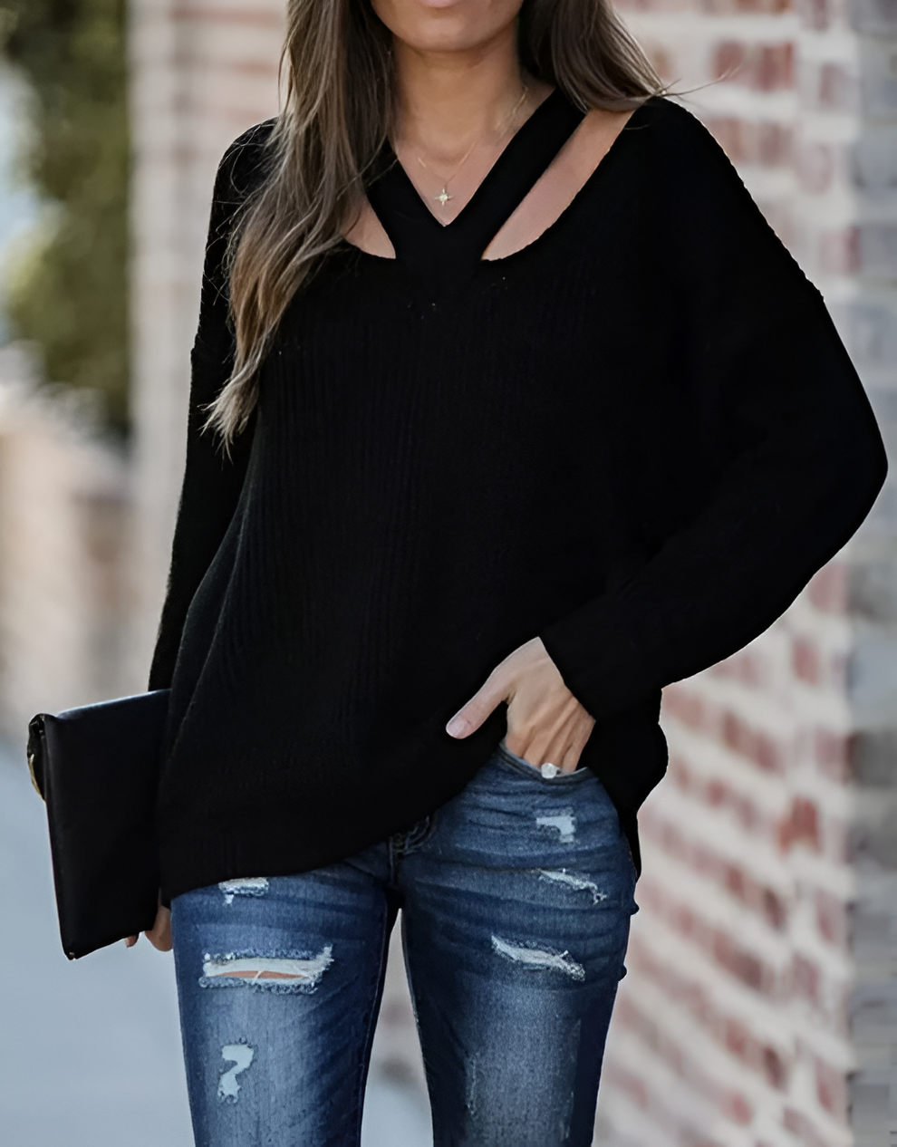 Tatjana | Trendiger und eleganter Winterpullove