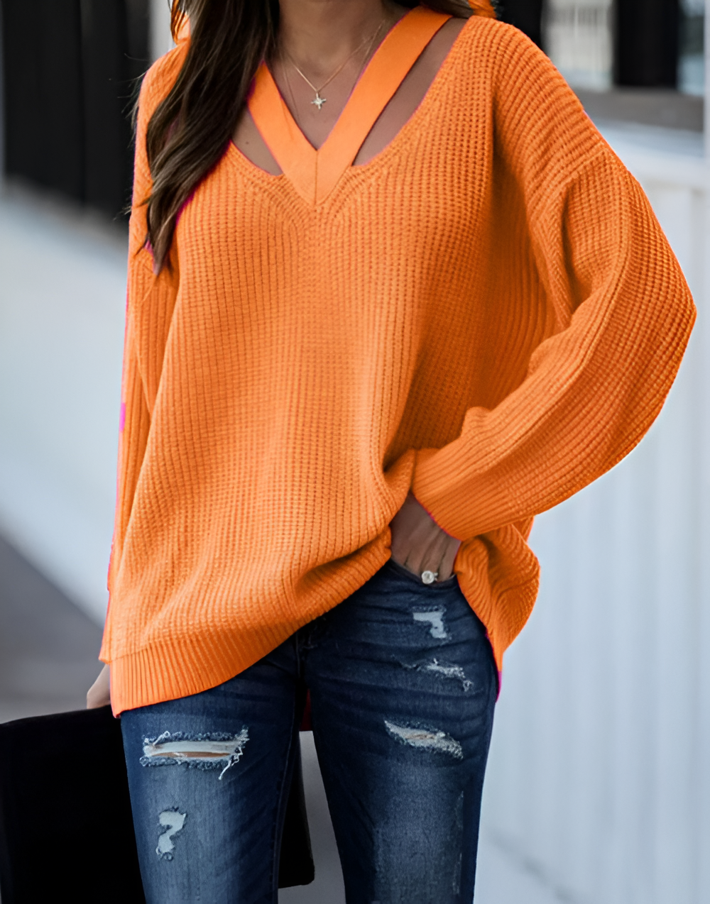 Tatjana | Trendiger und eleganter Winterpullove