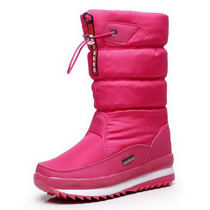 Elegante Winterstiefel Orthopädisch Schwarz - Clara