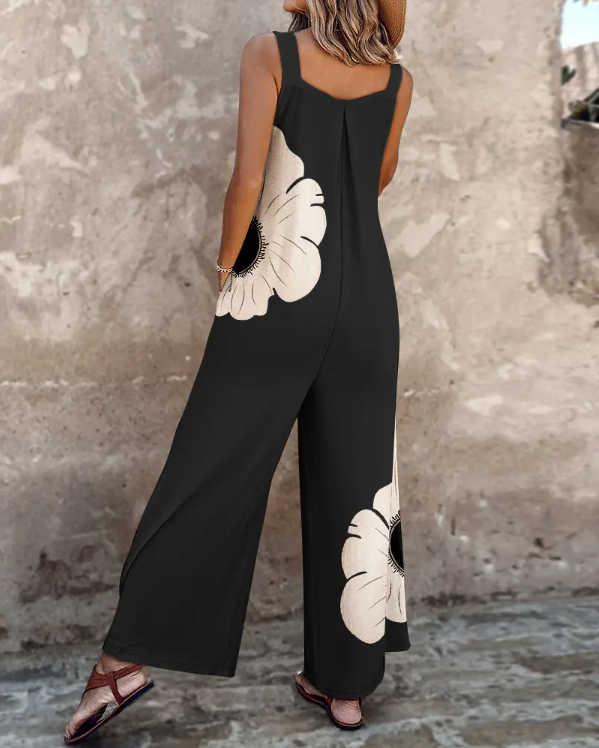 Lina™ | Eleganter Jumpsuit mit Taschen
