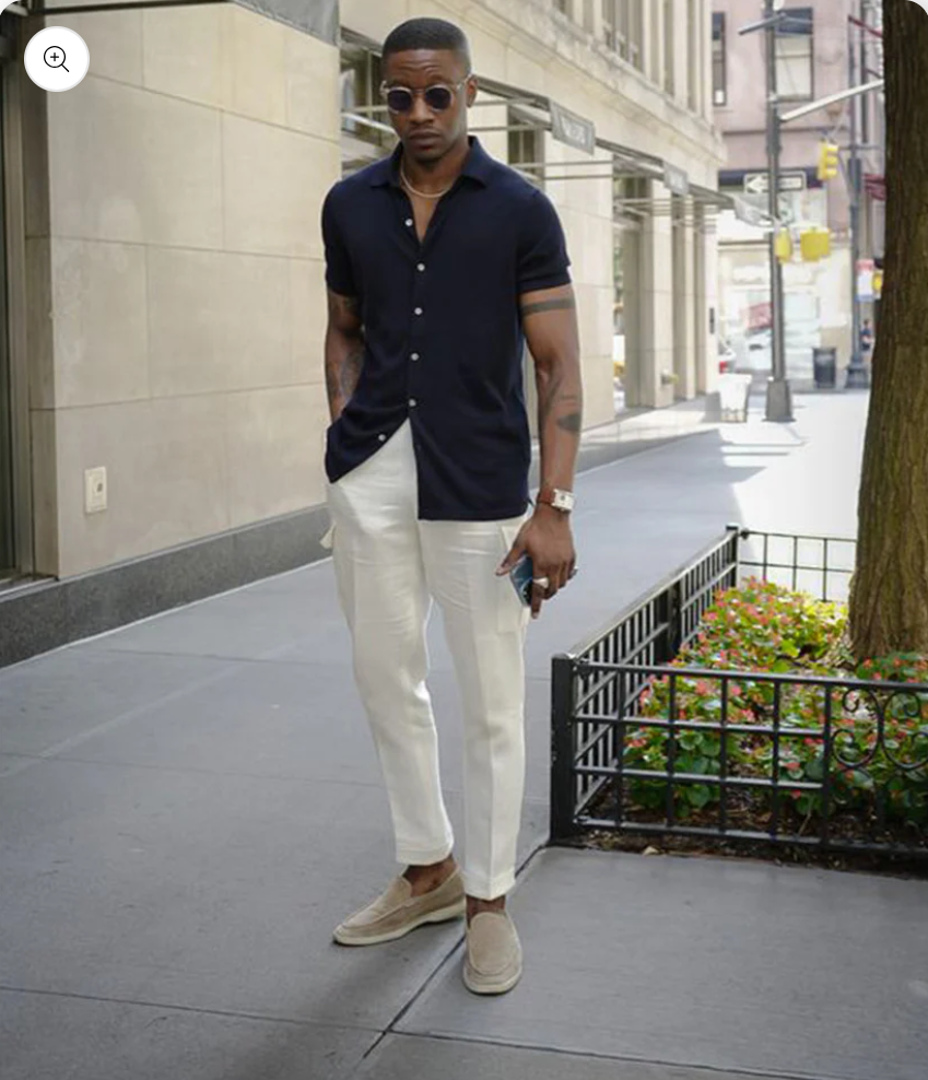 Gio - vintage-loafer aus leder für herren