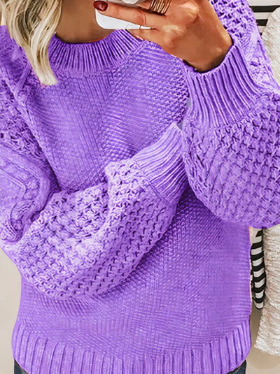 Kuscheliger Strickpullover für Frauen