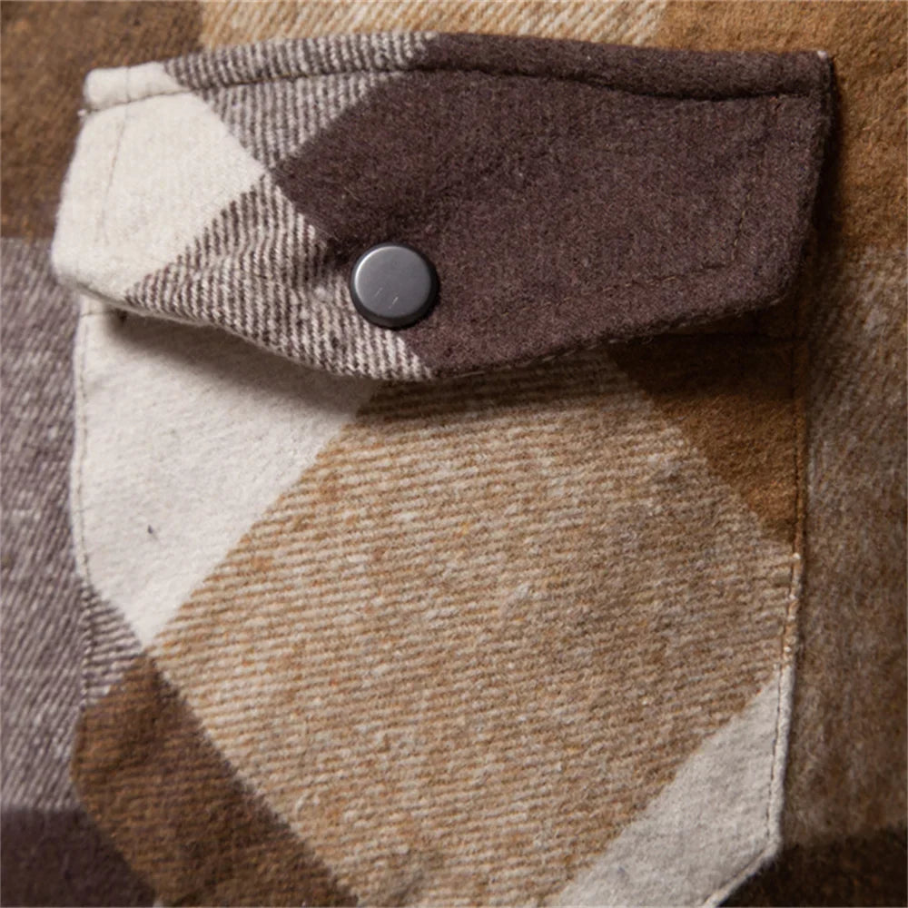 Stilvolles Blusenhemd für Männer