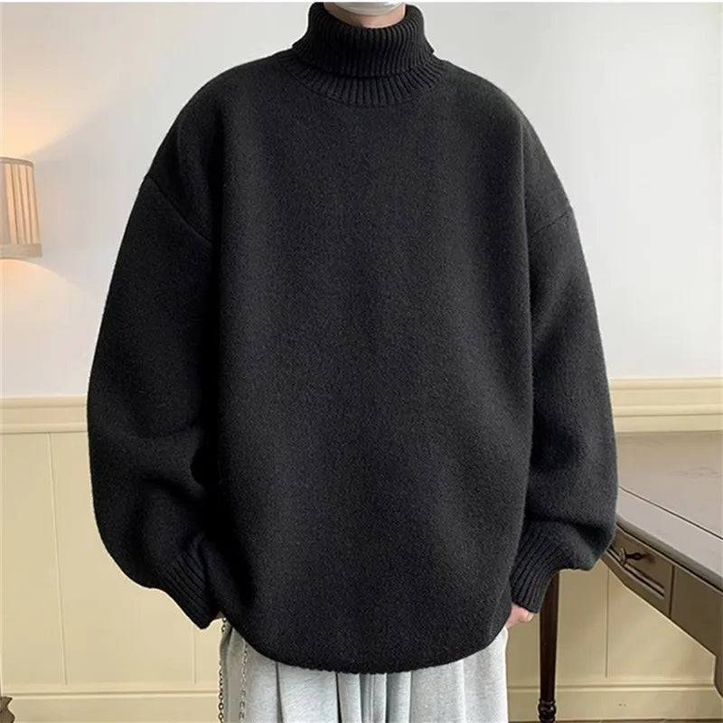 Oversized Rollkragenpullover für Männer