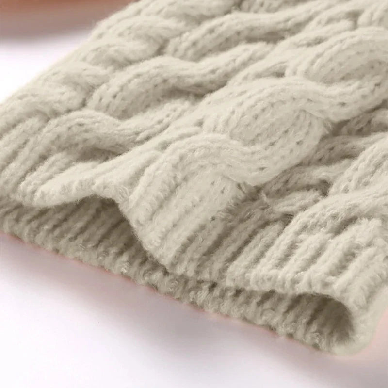 Übergroßer Strickpullover für Frauen