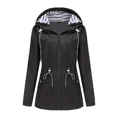 Wasserdichte Regenjacke für Damen