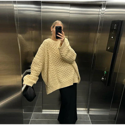 Mikaela | Oversized Strickpullover