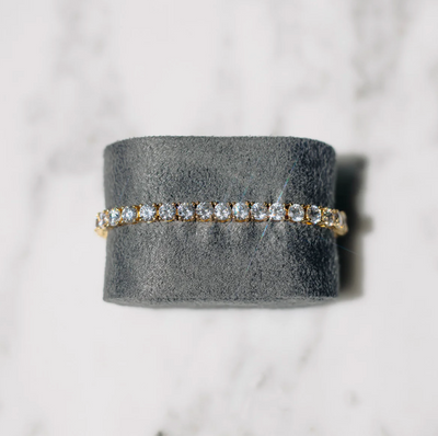 TENNIS ARMBAND | GOLD