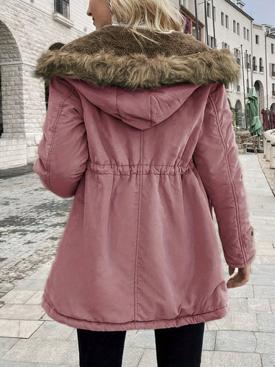 Damen Winterparka - Warm, Winddicht & Wasserfest für Outdoor-Aktivitäten