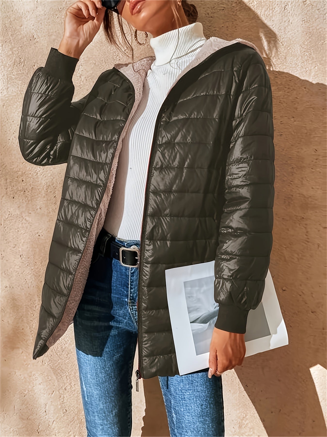 Warme & Winddichte Winterjacke für Damen