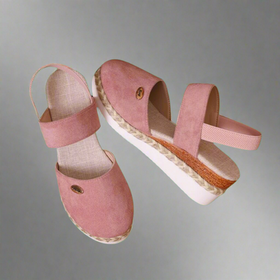 Bequeme Plus-Size Damen Keilsandaletten