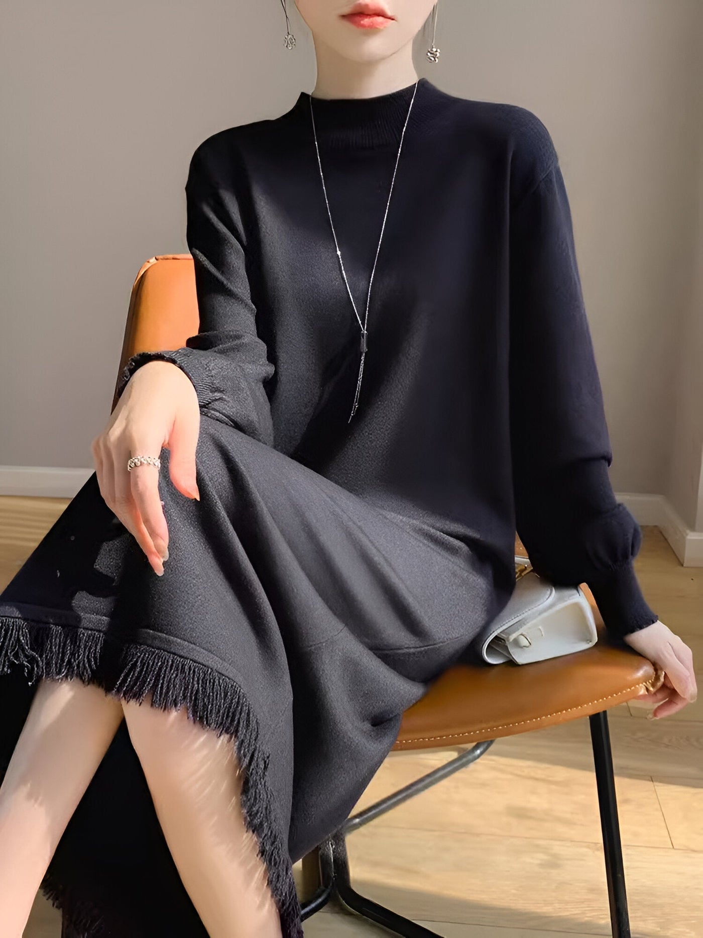 Sophie | Bequemes & Elegantes Strickkleid