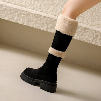 Natascha | Stylische &amp; Bequeme Winter-Stiefel bis zum Knie