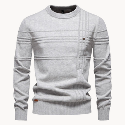 Crewneck Pullover Hellgrau - Emil