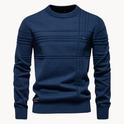 Melvin | Stilvoller Pullover mit Liniendesign
