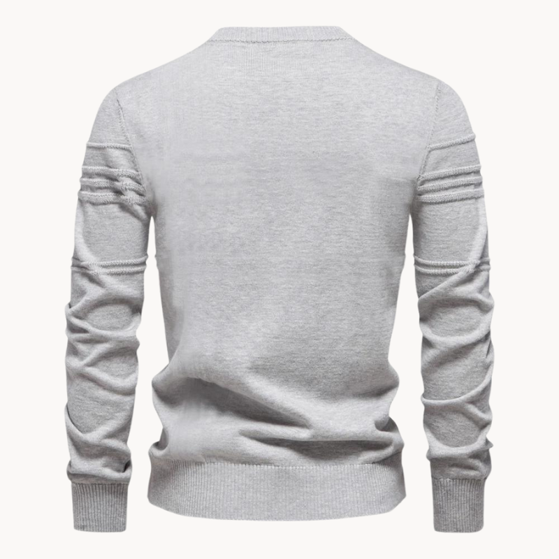 Crewneck Pullover Hellgrau - Emil