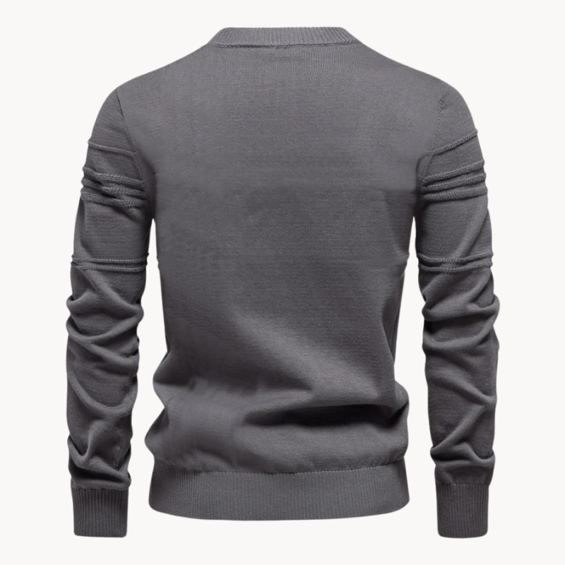 Melvin | Stilvoller Pullover mit Liniendesign
