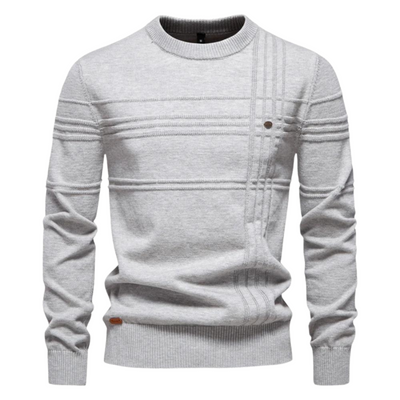 Maziarz - Eleganter Pullover Mit Karomuster