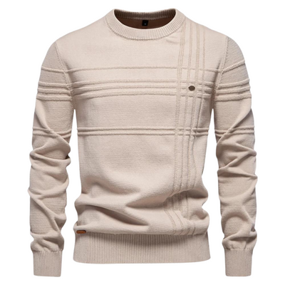 Maziarz - Eleganter Pullover Mit Karomuster