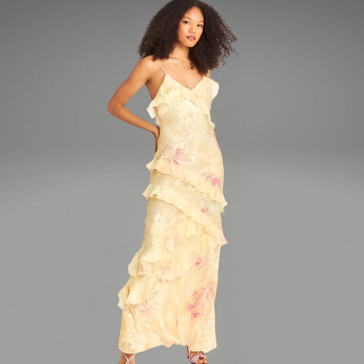 Sommerblumenkleid für Damen – Ysolea