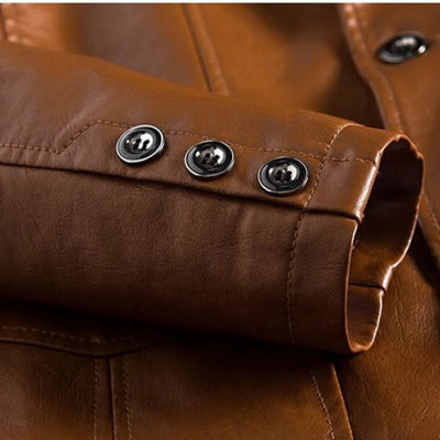 Schwarzer Eleganter Herrenmantel - Felix