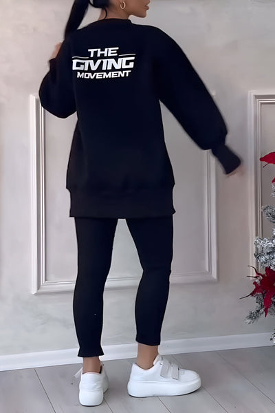 Sylvia | Bequemer & Stylischer 2-Teiliges Sportanzug