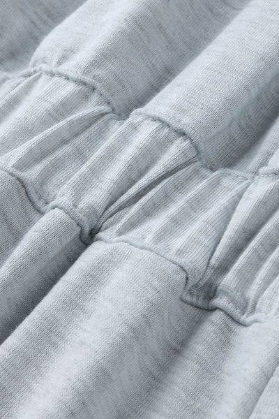 V-Ausschnitt Kurzarm Jumpsuit mit Elastischer Taille