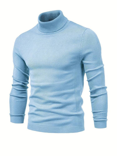 Hochwertiger Herren Rollkragenpullover | Slim Fit | Weiche Merinowolle