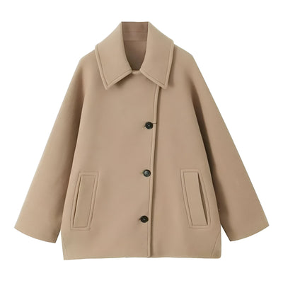 Franziska | Elegante Oversized Wolljacke