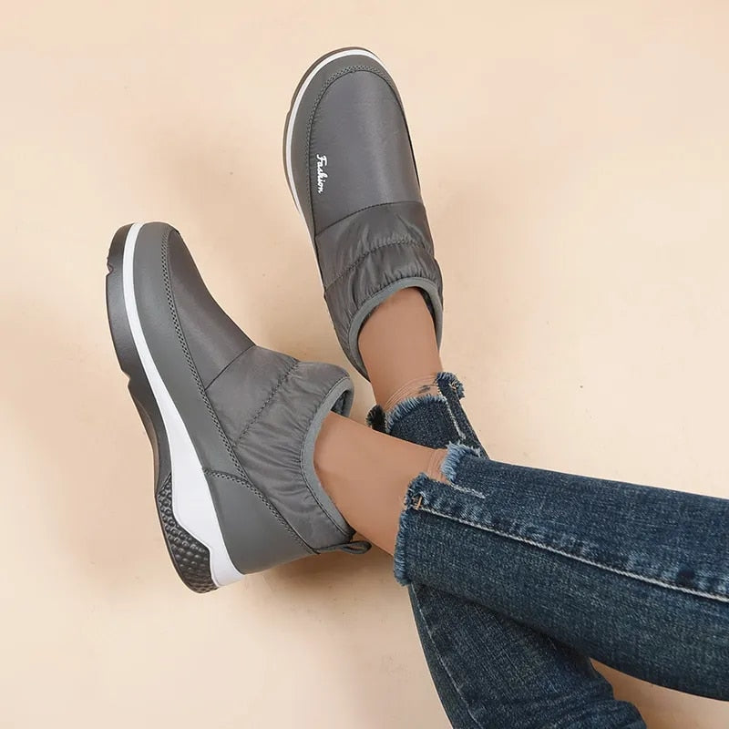 Orthopädische Rutschfeste Wasserdichte Winterstiefeletten