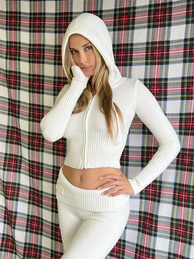 Anka | Bequemer Strick 2-teiliges Tracksuit