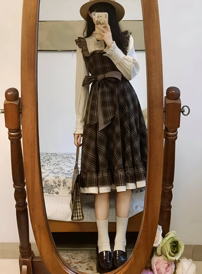 Bela| Elegantes Zweiteiliges Kleid mit Einzigartigen Details