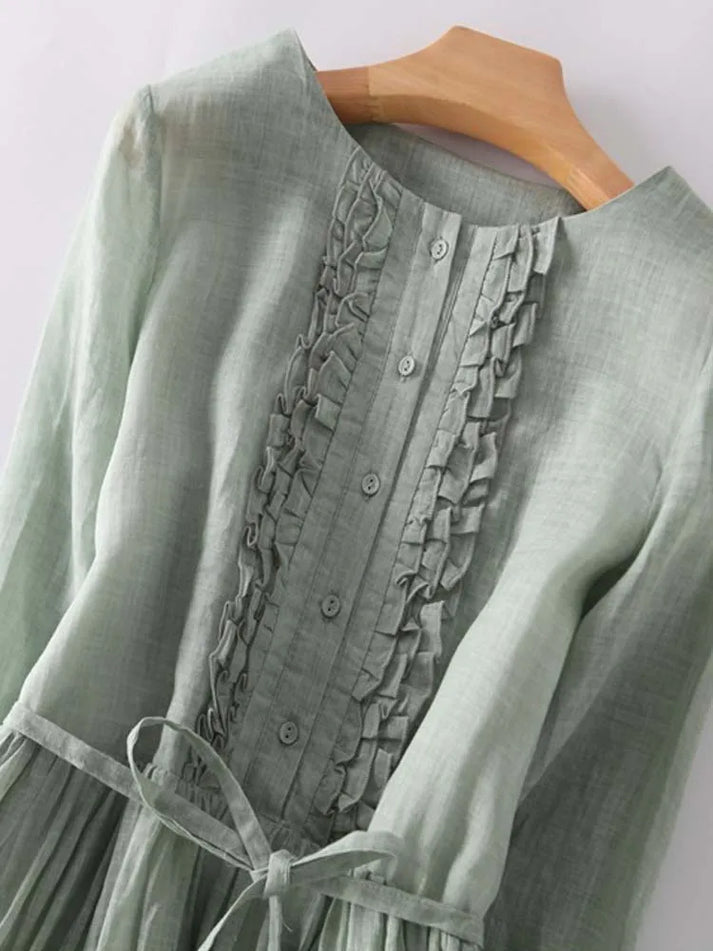 Hortensia – Leichtes Atmungsaktives Kleid Für Frühling/Sommer