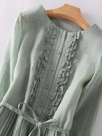 Hortensia – Leichtes Atmungsaktives Kleid Für Frühling/Sommer