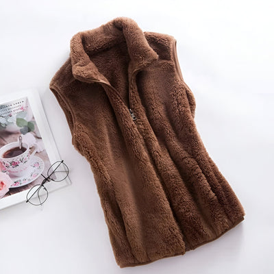 Querida | Polar Fleece-Winterweste für Frauen