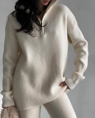 Liesl | Bequemes & Stylisches Zweiteiliges Trainingsanzug-Set