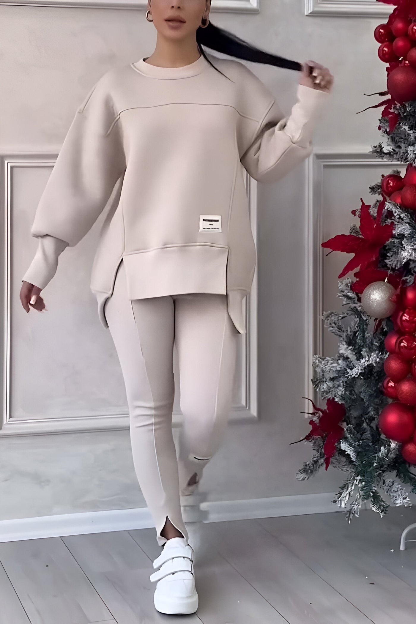 Sylvia | Bequemer & Stylischer 2-Teiliges Sportanzug