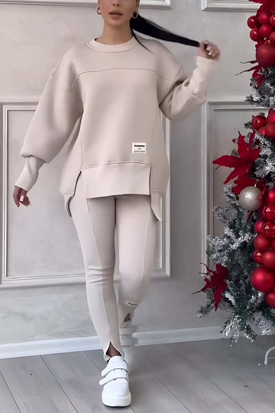 Sylvia | Bequemer & Stylischer 2-Teiliges Sportanzug