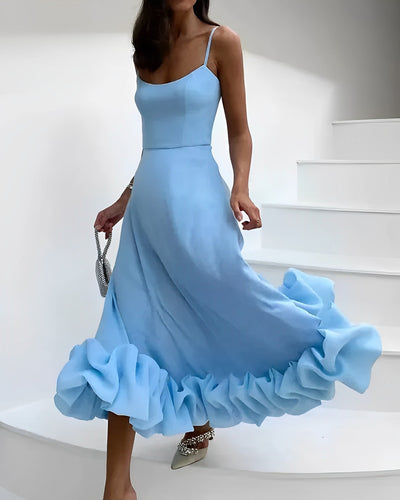 Damen Midi-Cocktailkleid elegant festlich