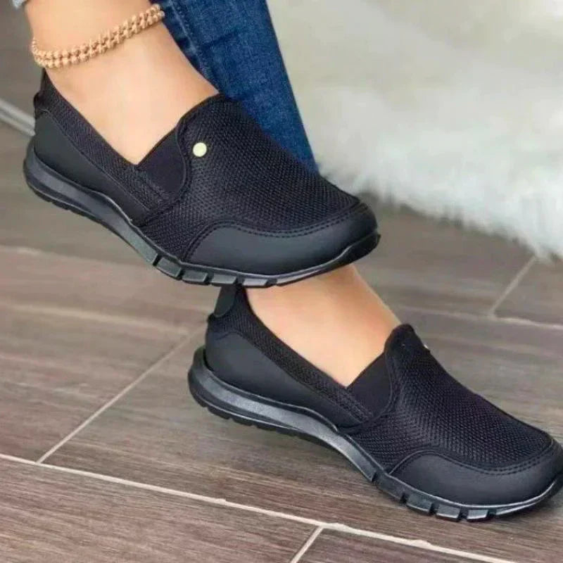 Orthopädische Damen Slip-On Komfortschuhe