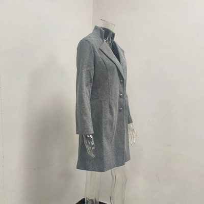 Eleganter Damenmantel mit figurbetonter Passform - Modern und stilvoll