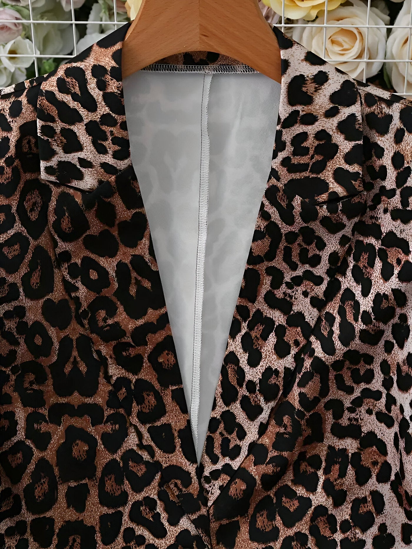 Federica | Mutiger Leopard-Print Blazer für die moderne Frau