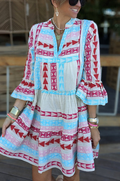 Felicidad® | Herbstliches Tunika-Kurzkleid