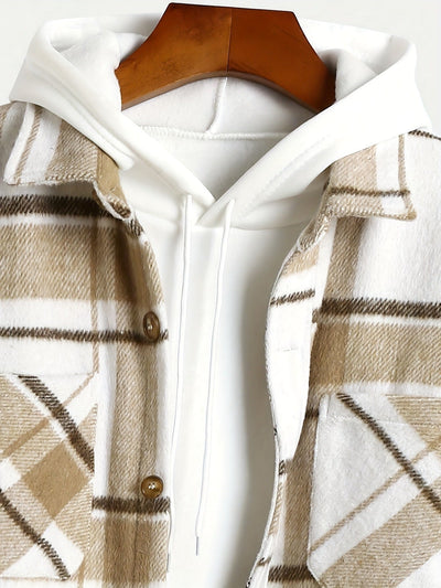 Robbie – Herrenmodehemd mit Stehkragen und dicker Verarbeitung