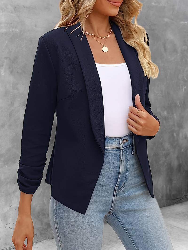 Isabella - stilvoller blazer mit offener vorderseite